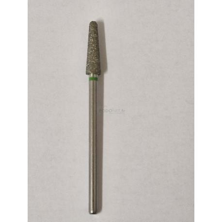 Fraise conique longue bout arrondi