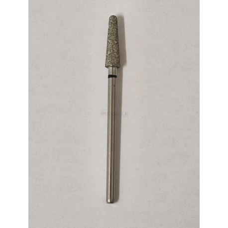 Fraise conique longue bout arrondi