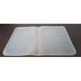 Membrane silicone translucide ép.2mm 45.5 x 41 cm