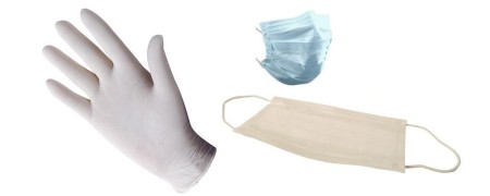 Les gants et masques