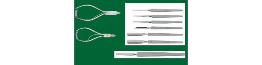 Pinces et gouges monobloc  inox  PODONET