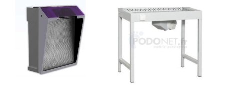 Les hottes, tables et cabines d'aspiration
