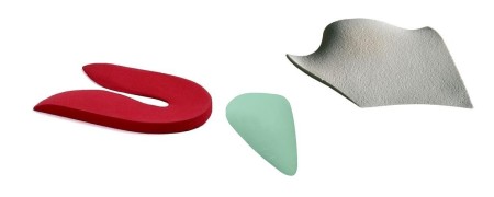 Éléments  latex moulés