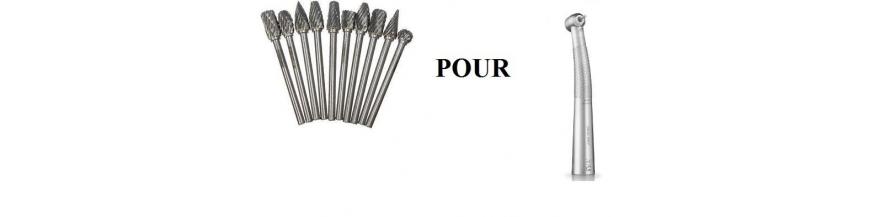 Fraises pour turbines